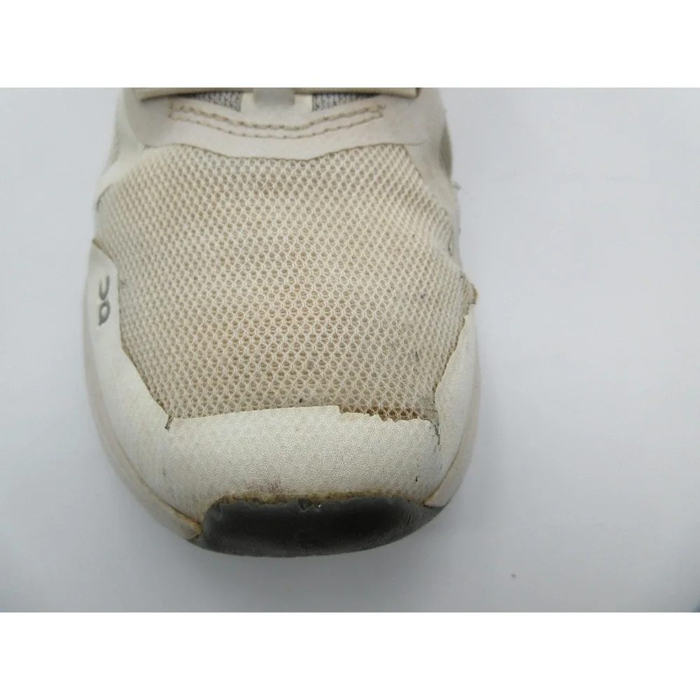 On Running Cloudrunner Shoes Womens Size 7.5 White Gray Road Swiss Engineering